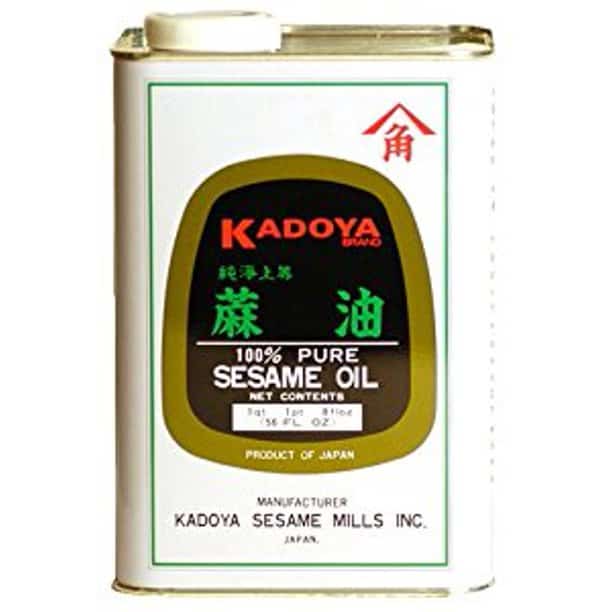 Kadoya yakachena yakakangwa sesame mafuta