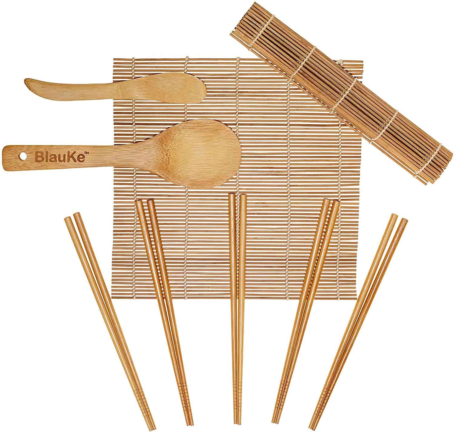 Bambus-Sushi-Matte