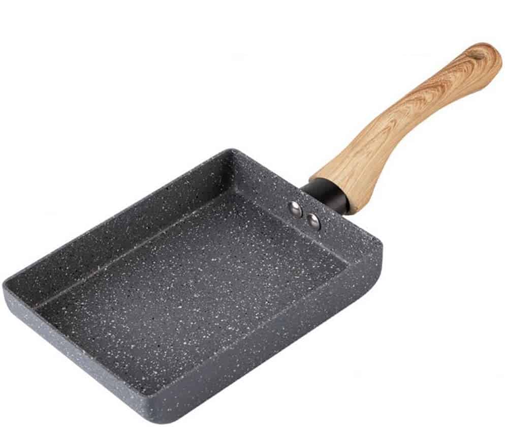 / IWACHU Nambu Tekki Poêle à omelette japonaise en fonte 22cm tous feux do 