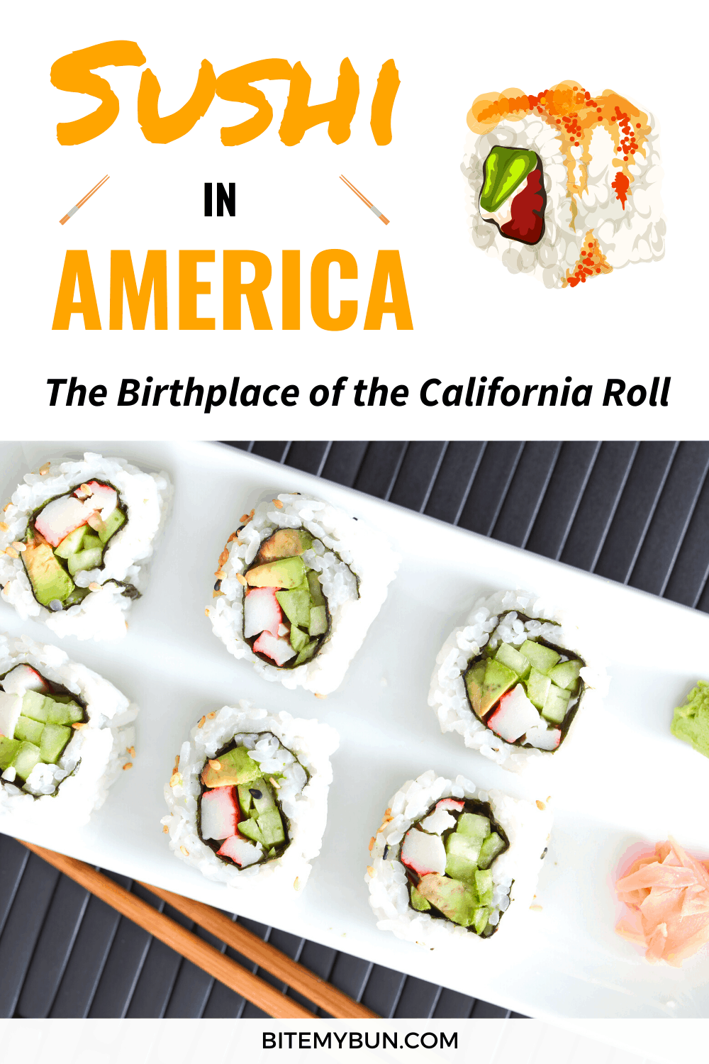 Sushi en América