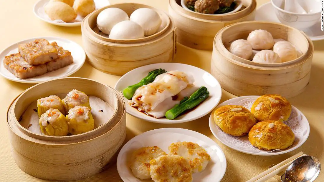 Different kinds of dim sum