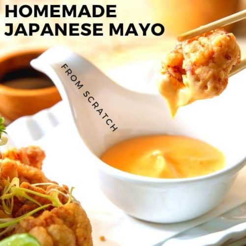 Homemade Japanese mayonnaise from scratch