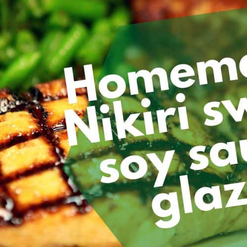 Domaća glazura od slatkog soja sosa Nikiri