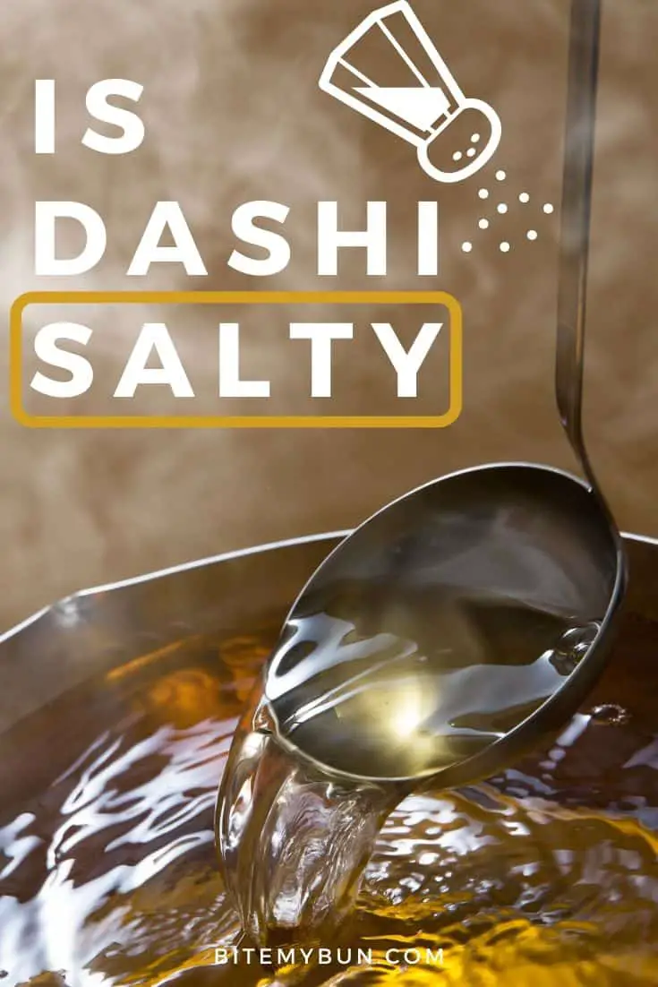 Le dashi est-il salé