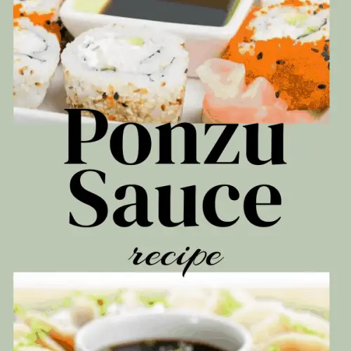 Rysáit Saws Ponzu