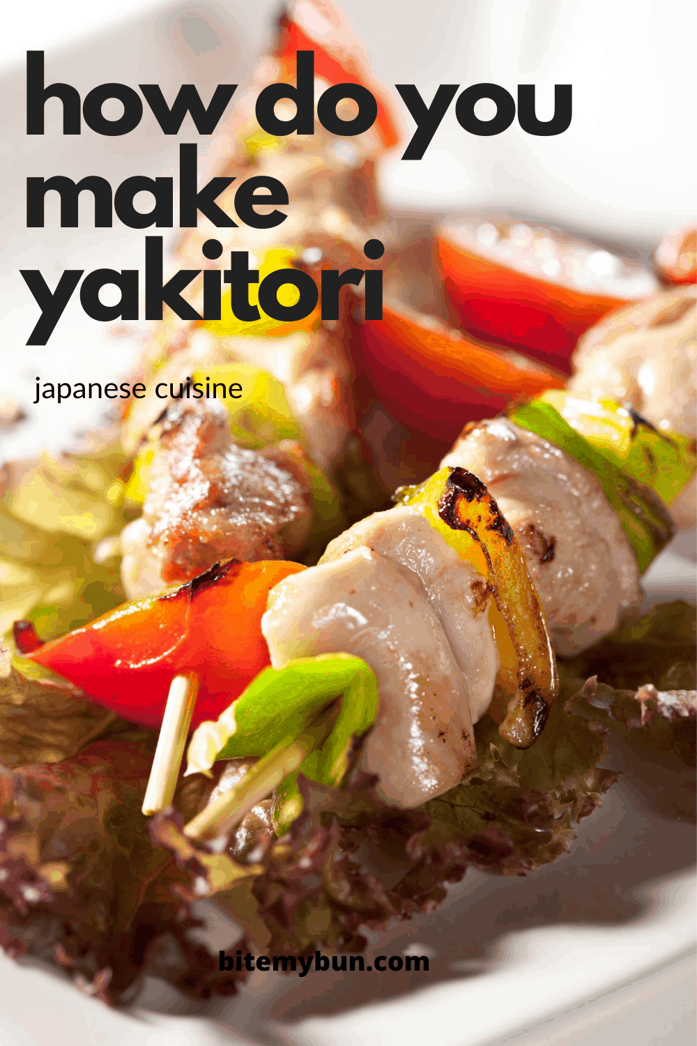 Wie macht man Yakitori?