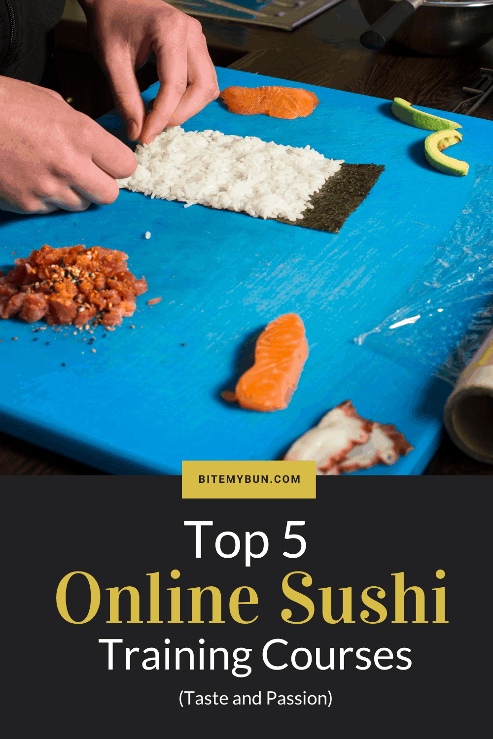 Cours de sushi en ligne