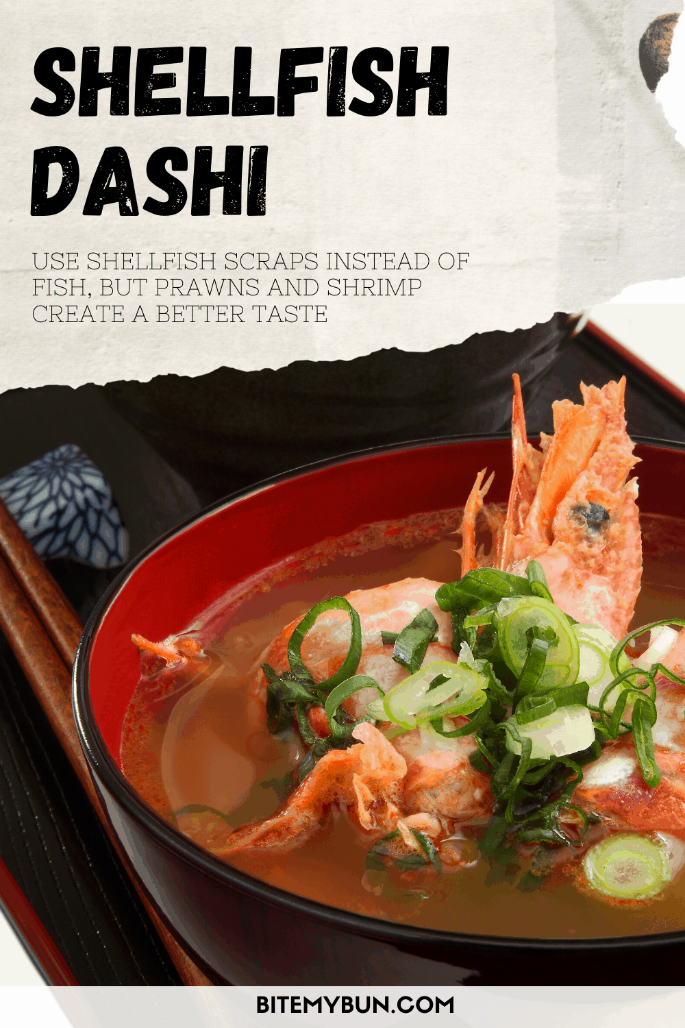 Caldo caseiro de marisco Dashi