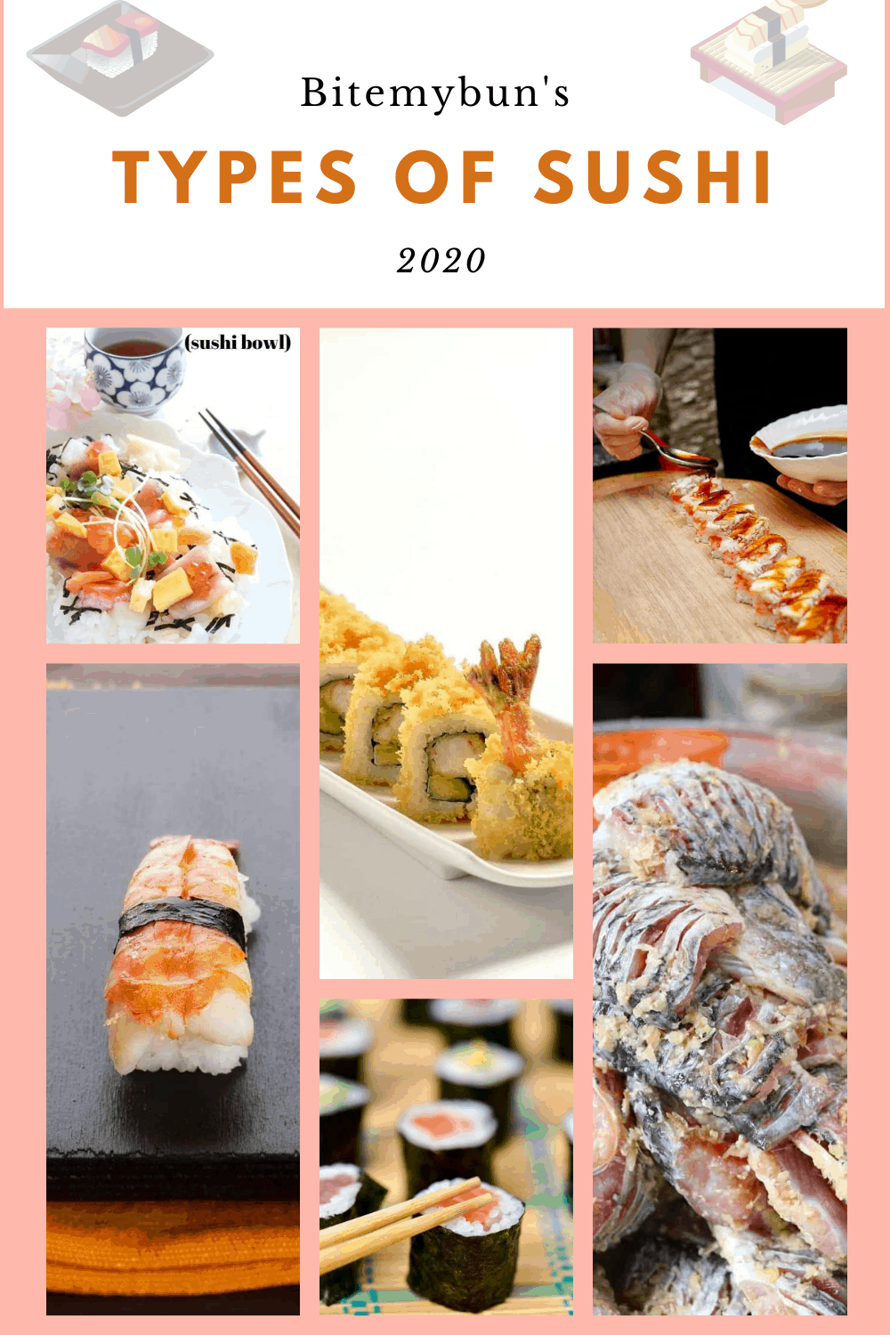 Typer av sushi