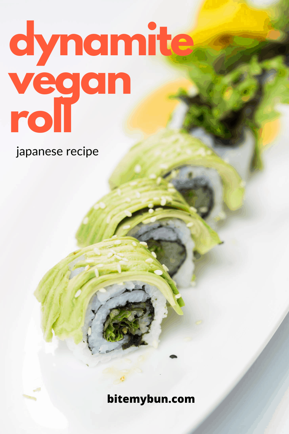 Vegan Dynamite Roll