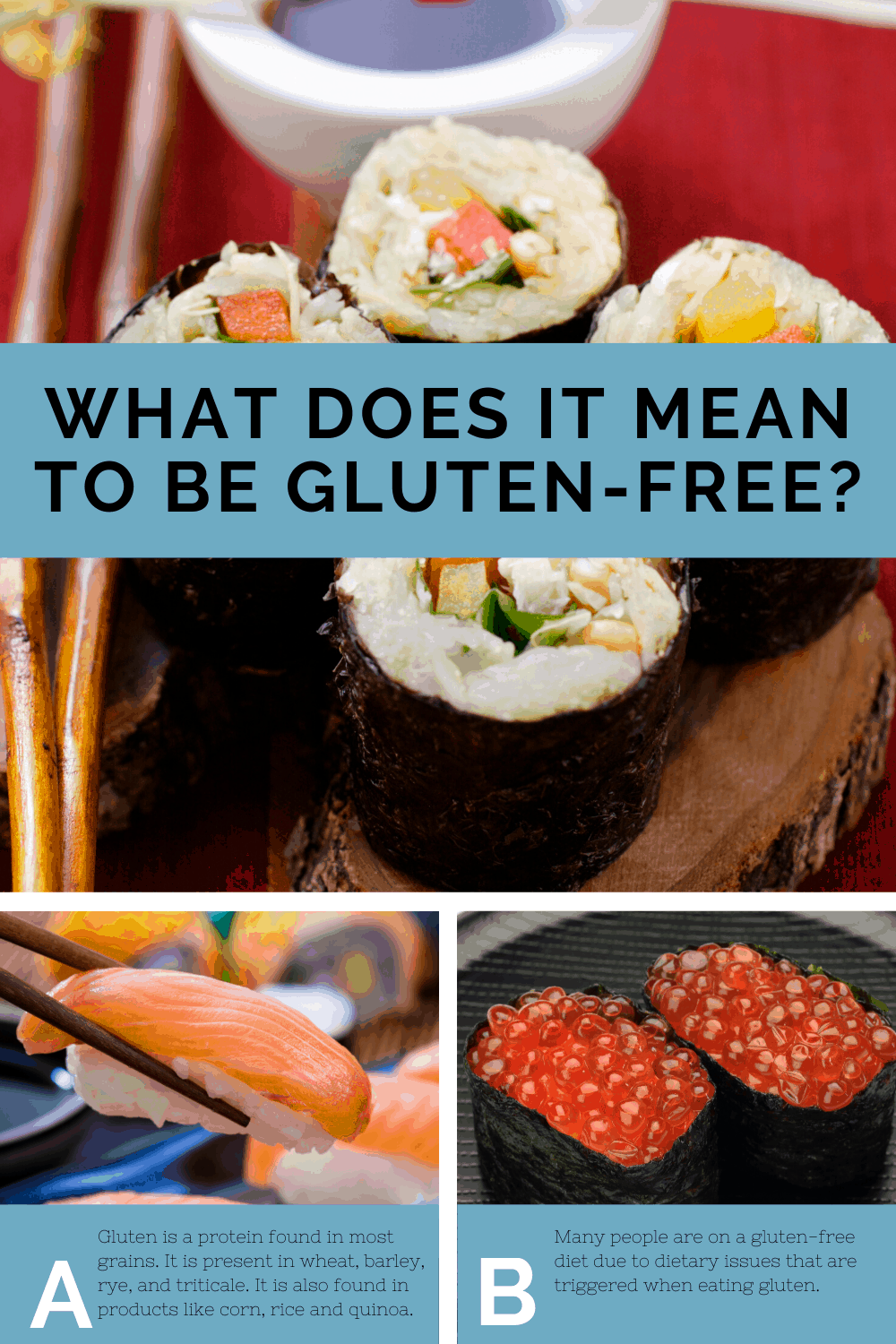 ¿Qué significa no tener gluten?