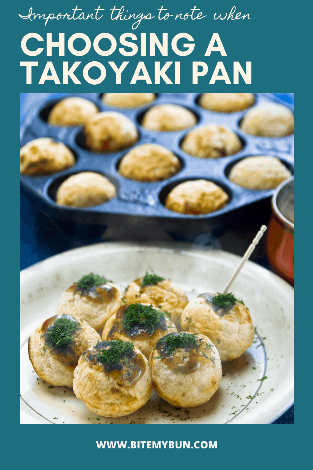 Cosas importantes para elegir una sartén takoyaki