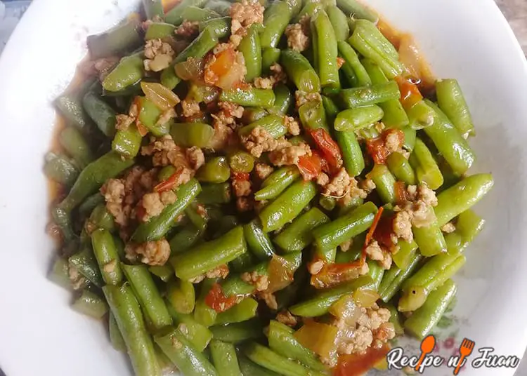 Abitsuelas Guisado Recipe (Ginisang Baguio Beans)
