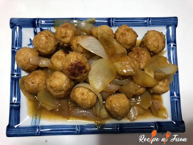 Adobo Meatballs Recipe