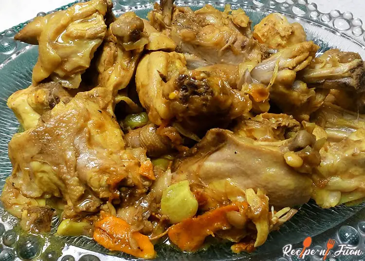 Recette Adobong Dilaw