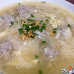 Almondigas Recipe (Meatballs Soup)