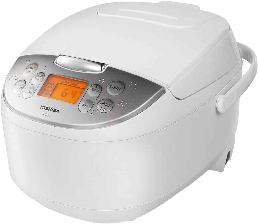 Labing maayo nga kantidad sa kuwarta nga rice cooker: Toshiba nga adunay Fuzzy Logic