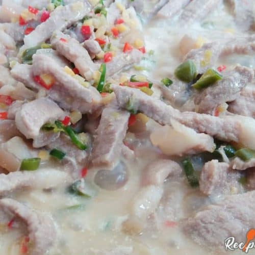 Recipe ea Bicol Express