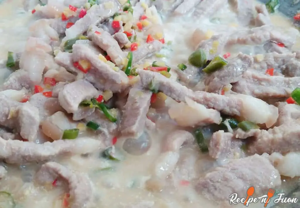 สูตร Bicol Express