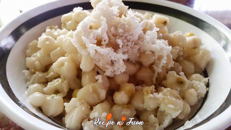 Binatog Recipe (Boiled White Corn Kernels)