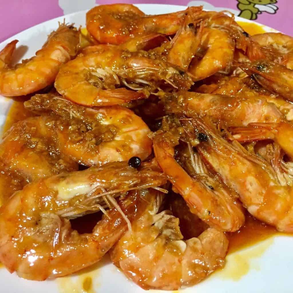 Buttered Shrimp Filipino style