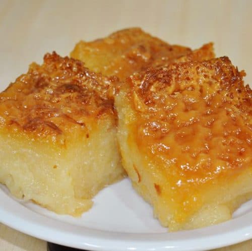 Cassava Cake Recipe