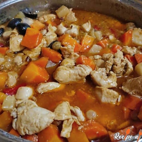 Kyckling Kaldereta Recept (Kalderetang Manok)