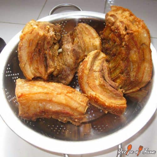 สูตร Bagnet ฟิลิปปินส์กรอบ