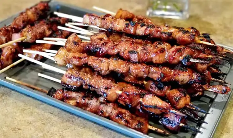 Filipijns varkensvlees barbecue recept