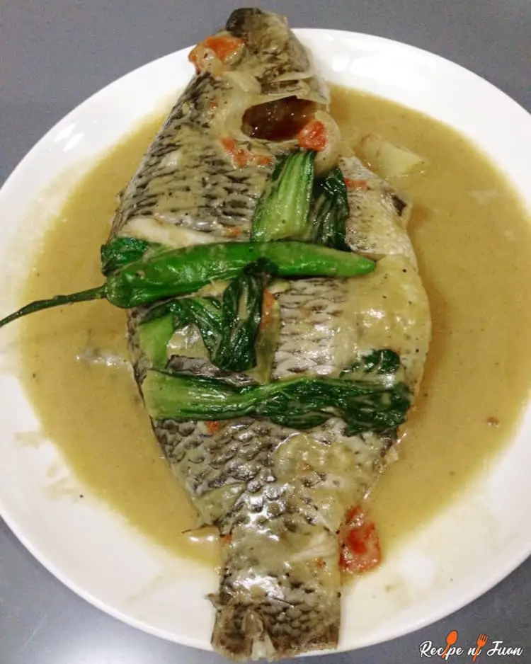 Tilapia Ginataang