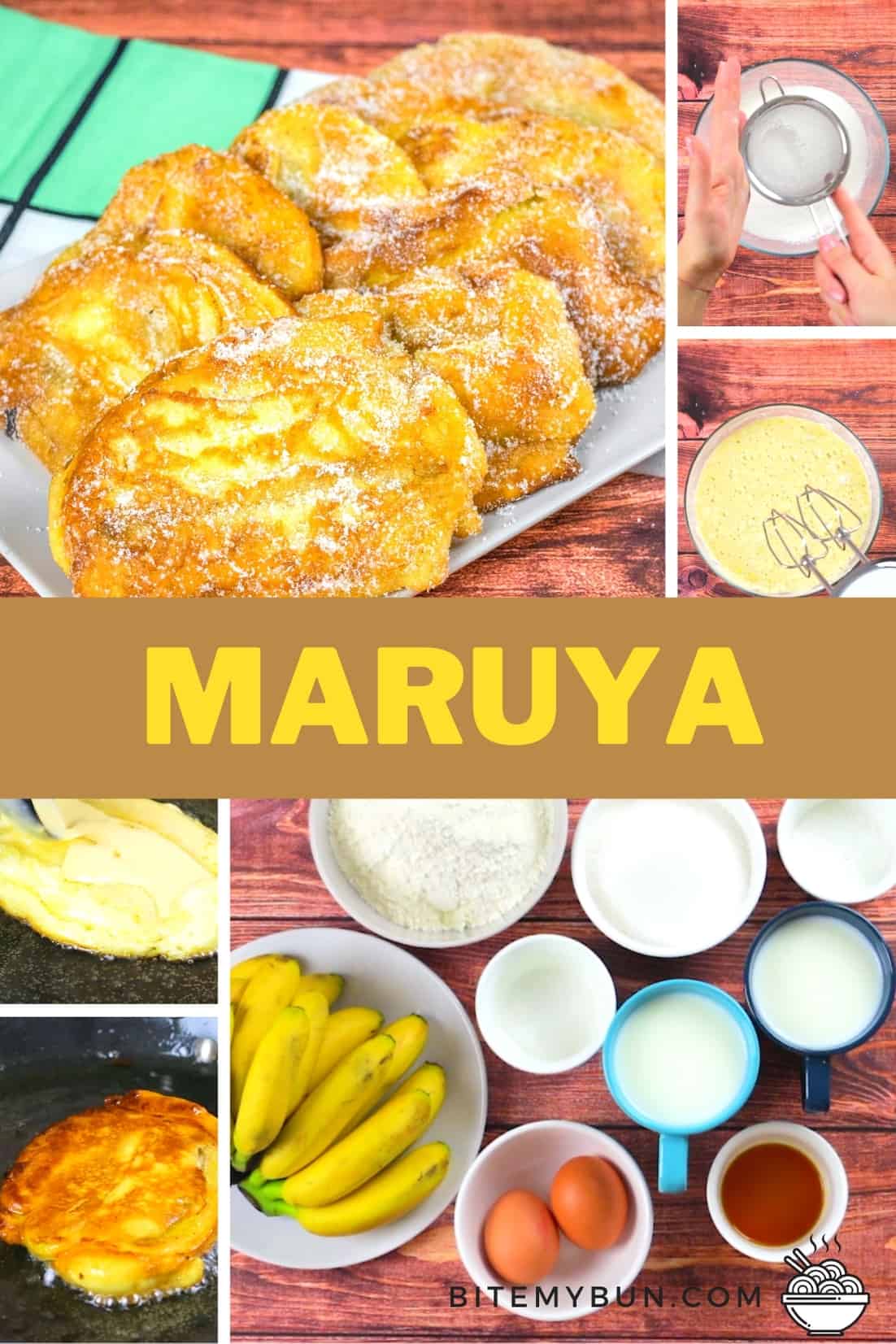 Bii o ṣe le ṣe awọn fritters ogede maruya ti nhu