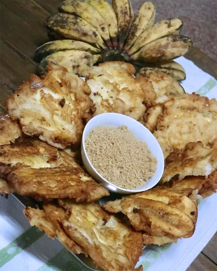 Penyediaan Pisang Resepi Maruya