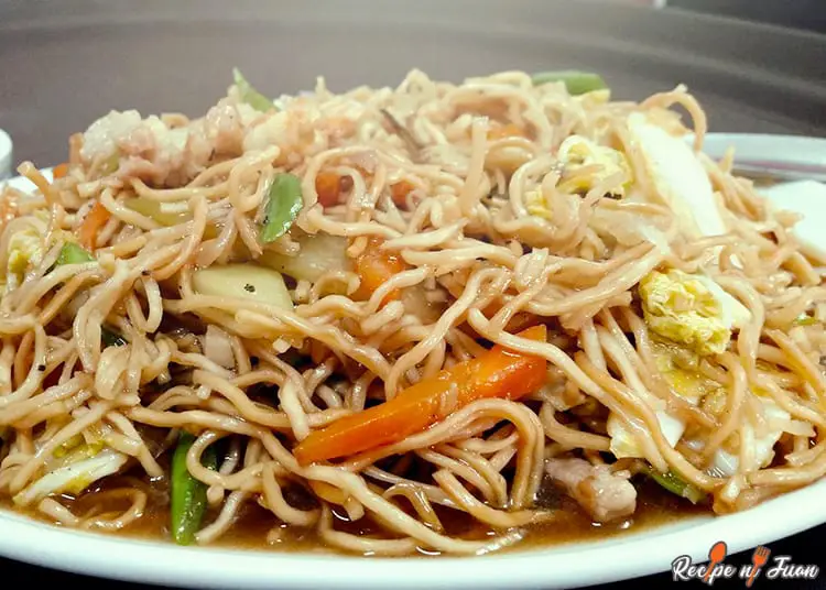 Receita Pancit Habhab (Pancit Lucban)