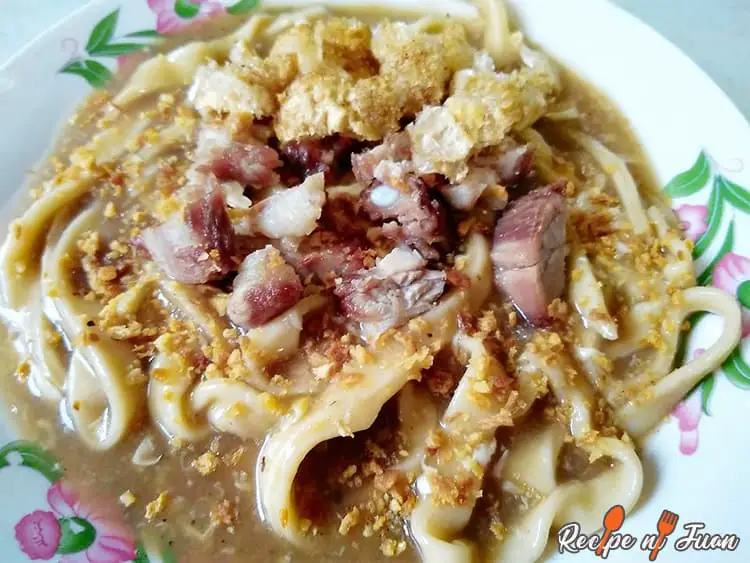 Рэцэпт Pancit Lomi (Lomi Batangas)