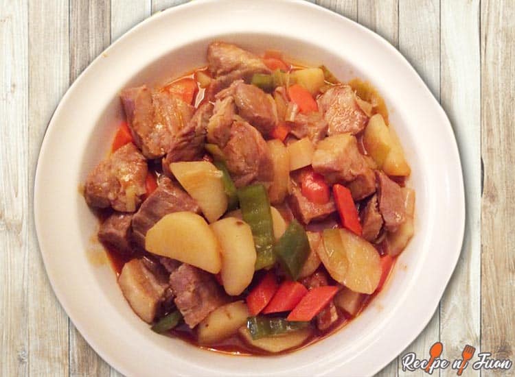 Pork Afritada Recipe (Filipino Original)