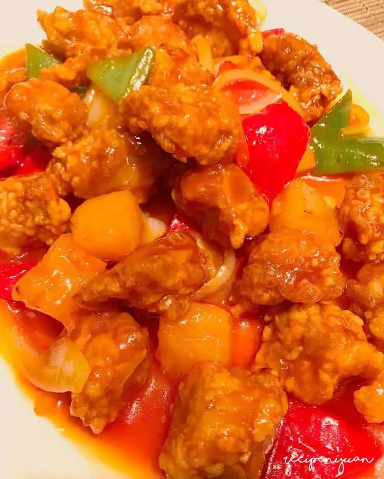 Pork with Sweet and Sour Sauce