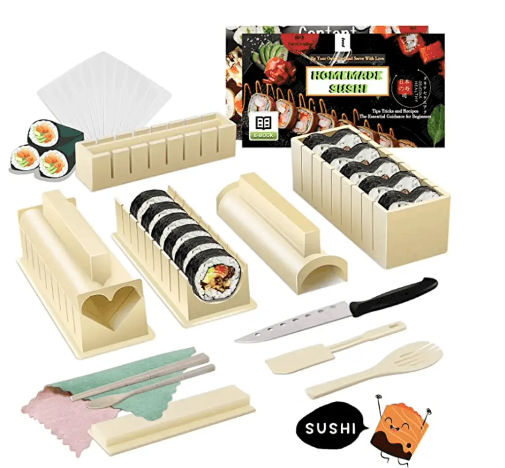 Kit de fabrication de sushis 16 en 1 édition de luxe