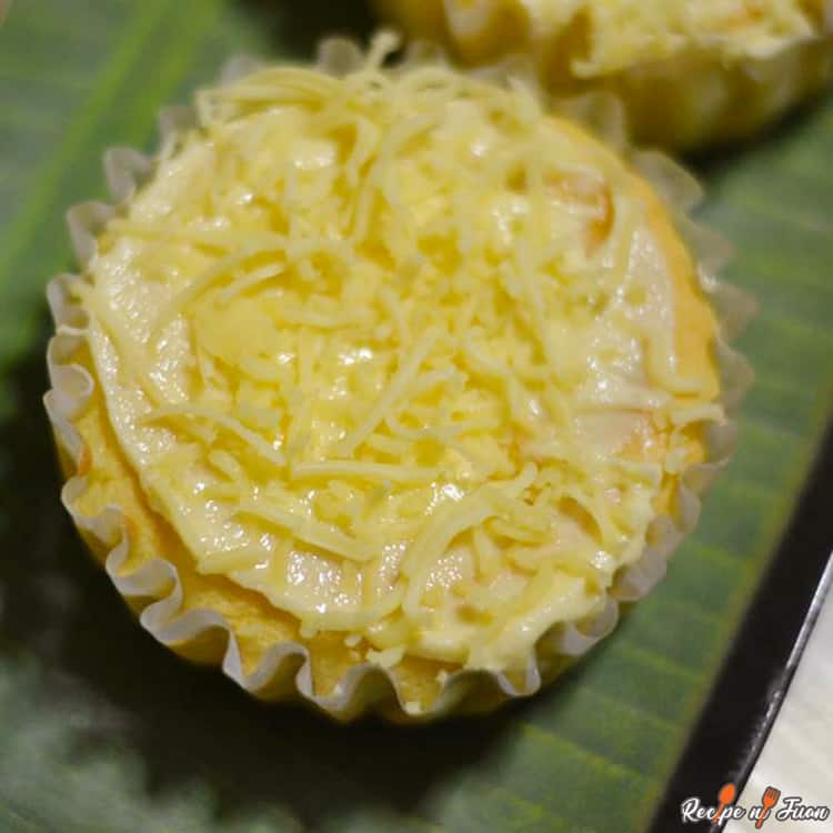 Special Mamon Recipe with grated cheese