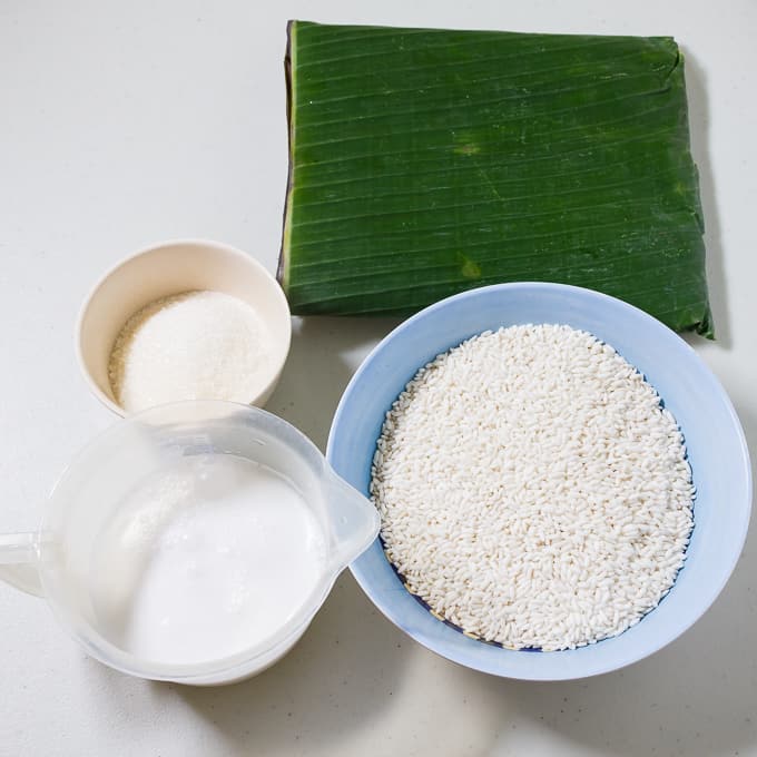 Ingredientes Suman malagkit