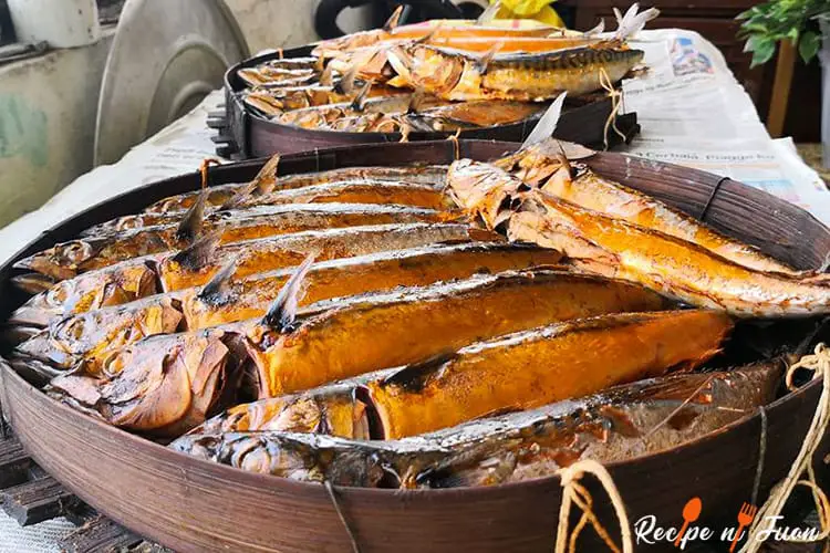 Receta de Tinapa (pescado ahumado casero filipino)