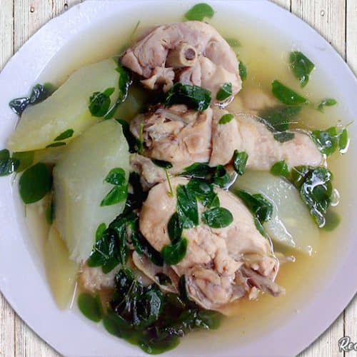 Recipe ea Tinolang Manok