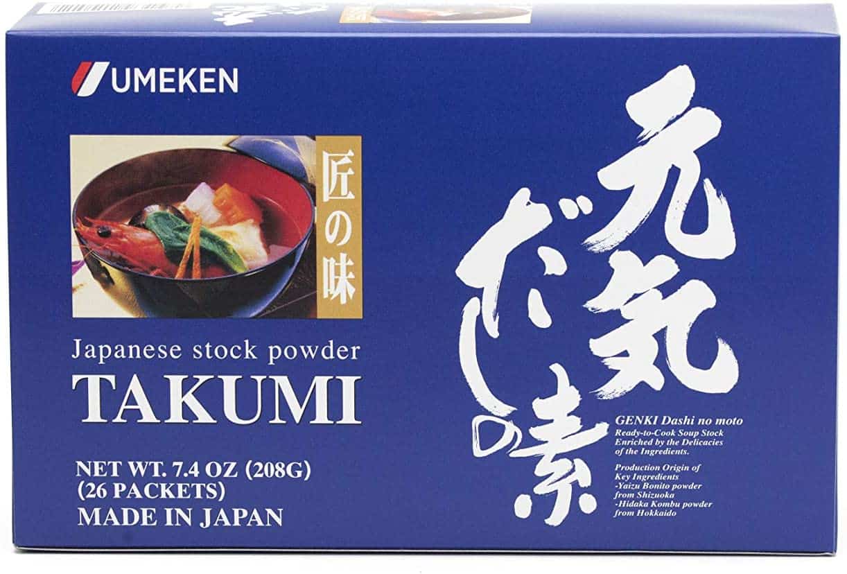 Caldo a base de algas Umeken Takumi