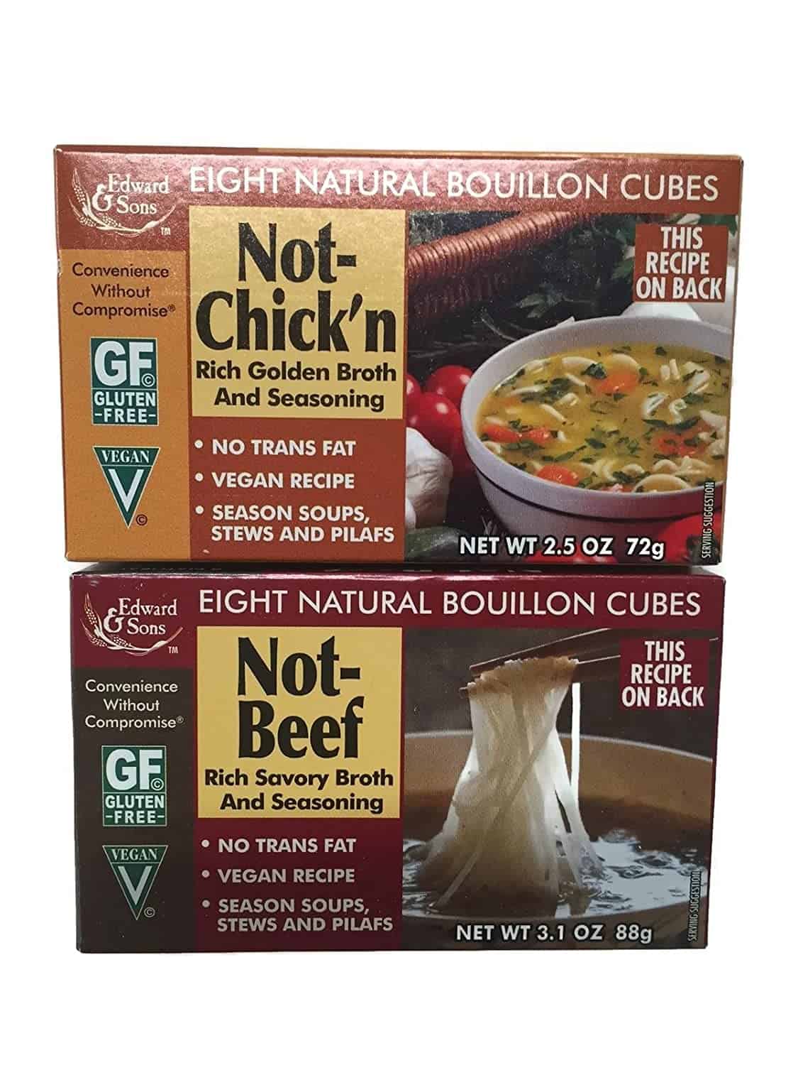 Cubes de bouillon vegan