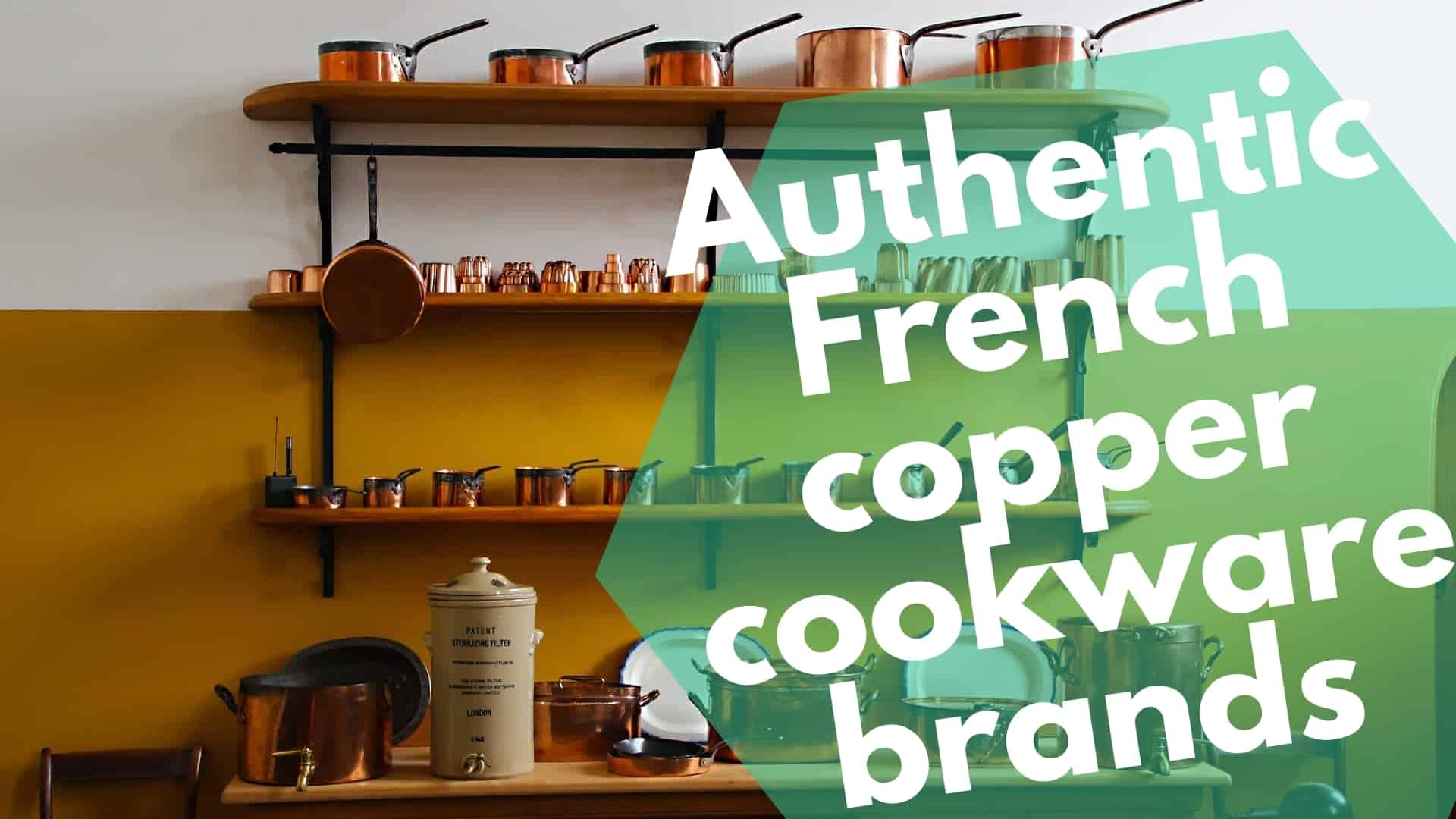 Tinuud nga mga Pranses nga brand sa cookware nga tumbaga sa Pransya