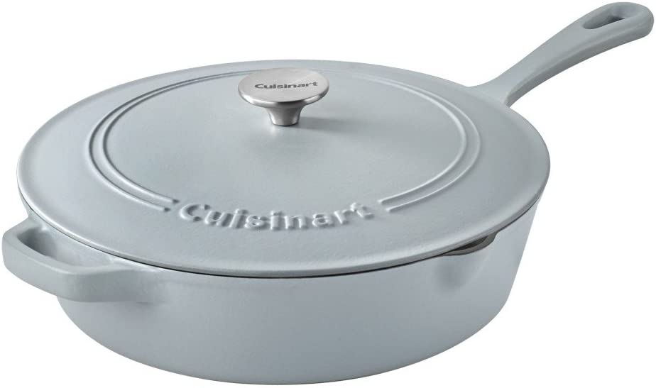 Melhor frigideira para refogado de ferro fundido: Fritadeira de frango Cuisinart