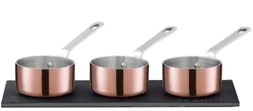 Meilleur mini-batterie de cuisine en cuivre: Scanpan Maitre D '