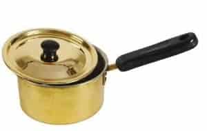 Best brass saucepan: Finaldealz with lid