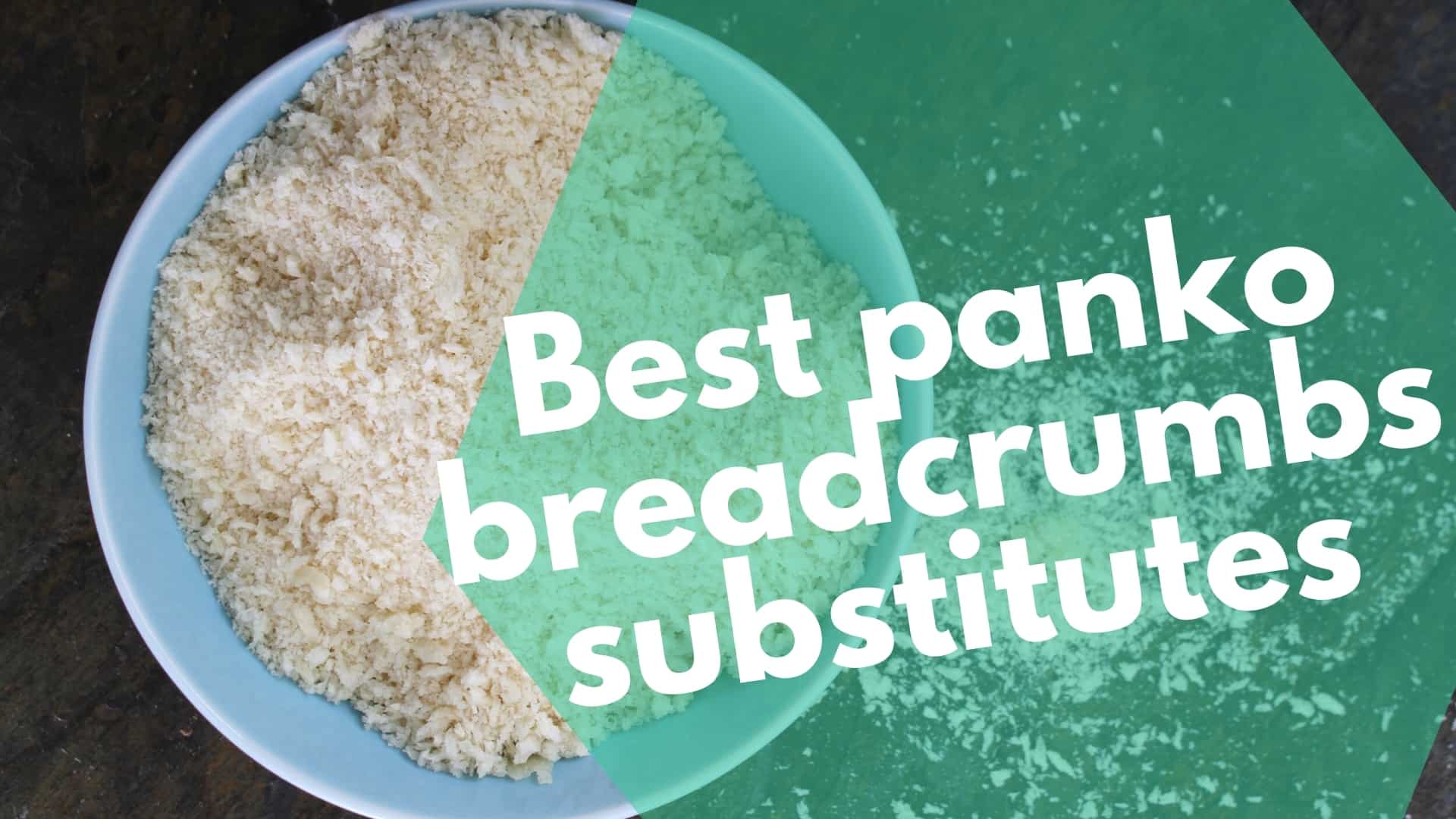 Los mejores sustitutos de pan rallado panko