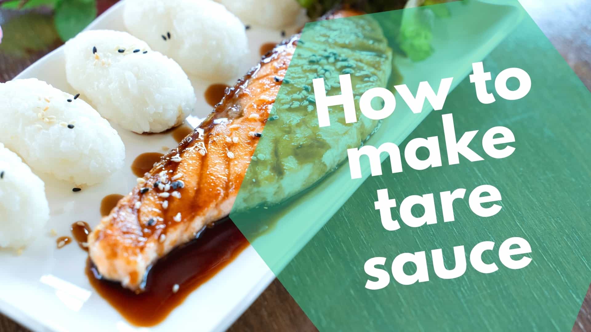 How to make tare sauce