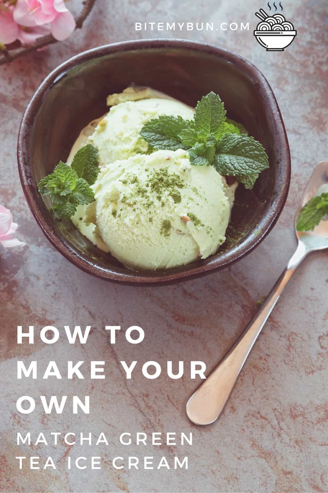 How to make your own matcha green tea ice cream